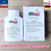 Sebamed® Liquid Face &amp; Body Wash 200mL เจลทำความสะอาดผิวหน้าและผิวกาย