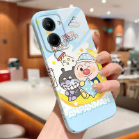 เคสใส่โทรศัพท์สำหรับ Realme C25 C25S C33 C55 Realme Narzo 20 Narzo 30A All-Inclusive กรณีโทรศัพท์ฟิล์มการออกแบบ Anpanman เปลือกแข็งคลุมทั้งหมดเคสป้องกันทนแรงกระแทกกล้อง