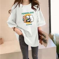 [AMYGO] 2023 Plus Size T Shirt Big Size Loose Tshirt Women T-shirt Blouse baju lengan pendek Fashion Clothes Tshirt Woman Tops Girls Student Korean Style Ladies Kurung Moden