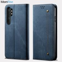 【cold noodles】 หรูหราย้อนยุคหนังพลิกปกคลุมสำหรับ Xiaomi MI Note 10 Lite กรณีกระเป๋าสตางค์บัตรยืนปกหนังสือแม่เหล็กสำหรับ Xiomi Note 10กรณี