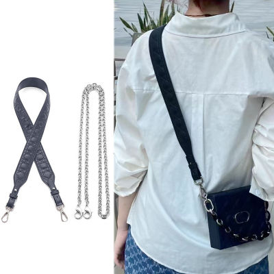กระเป๋าแฟชั่นเข็มขัดไมโครไฟเบอร์เดอร์มิสอุปกรณ์เสริมสายคล้องแบบพกพา Crossbody Shoulder Belt Replacement Strap สําหรับสายสะพายกระเป๋าสตรี