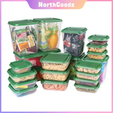 Multi Glass Transparent Lunch Boxes Set Microwave Lunch Box Set Kotak  Makanan Kaca Bekas Tupperware With Lid Flosso