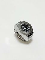 ❀❀ fashion watch ring versatile for men and women mini clock trendy jewelry finger retro electronic