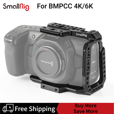 [Clearance Promotion]SmallRig ครึ่งกรงสำหรับแบล็คเมจิกดีไซน์กระเป๋ากล้องภาพยนตร์4K &amp; 6K (รุ่นเก่า) CVB2254