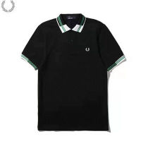 FRED PERRY wheat ear mens polo shirt summer short-sleeved lapel embroidered cotton T-shirt business casual polo shirt
