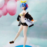 Re:Zero Rem ( Jumper Swimsuit Ver.) 23cm รีเซทชีวิต ฝ่าวิกฤติต่างโลก Anime Re:Life in a Different World from Zero ตุ๊กตาฟิกเกอร์ Precious Figure Natsuki Subaru Sportswear