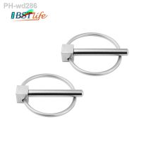 2PCS SS316 boat Kayak Canoe Trailer Tractor Trolley Caravan Lynch pins Linch Pin Clips Retaining Clip marine hardware