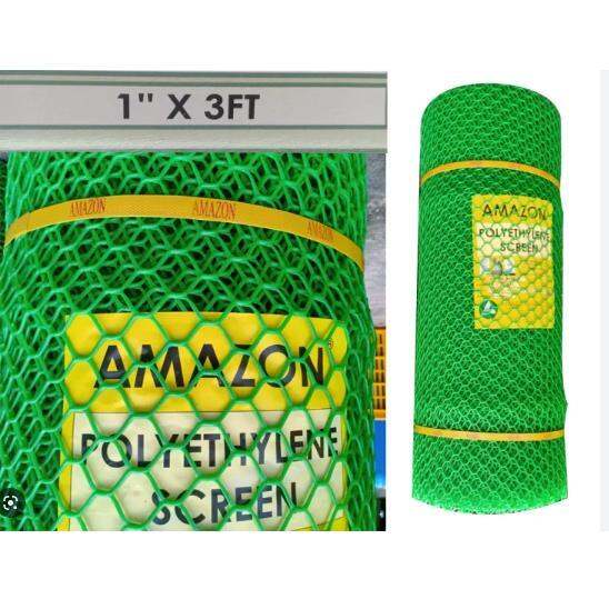 【COD4】 PER ROLL!! 30 Meters Polyethylene Plastic/PVC GREEN SCREEN Amazon Screen for Farm/Poultry