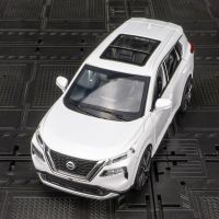 โมเดลรถอัลลอยรถเหล็กหล่อสำหรับเด็ก Nissan X-Trail SUV ที่เก็บรวบรวมยานพาหนะโลหะของขวัญวันเกิดของเด็กของขวัญวันเกิดของเด็กของเล่นของเด็กคริสต์มาส