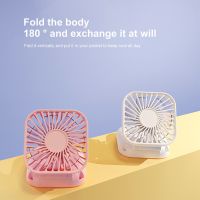 【CW】 Rechargeable Hanging Neck USB Air Cooler 3 Speed Adjustable for Student Dormitory