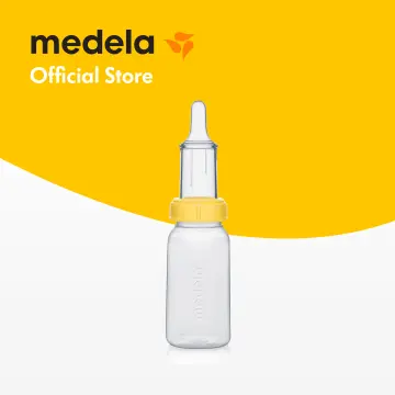  Medela Slow Flow Bottle Nipples with Wide Base, Baby Newborns  Age 0-4 Months, Compatible with All Medela Breast Milk Bottles, Made  Without BPA, 3 Count (Pack of 1) : Baby Bottle Nipples : Baby