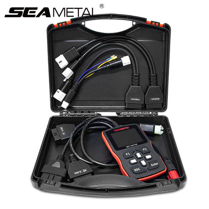 Universal OBD Motorcycle Code Reader Diagnostic Tool Motors Scanner