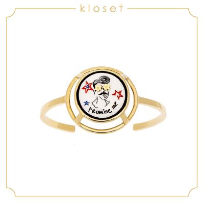 kloset (AW15-ACC013) กำไล กำไลหน้าผู้ชาย  เข็กำไลเซลามิค