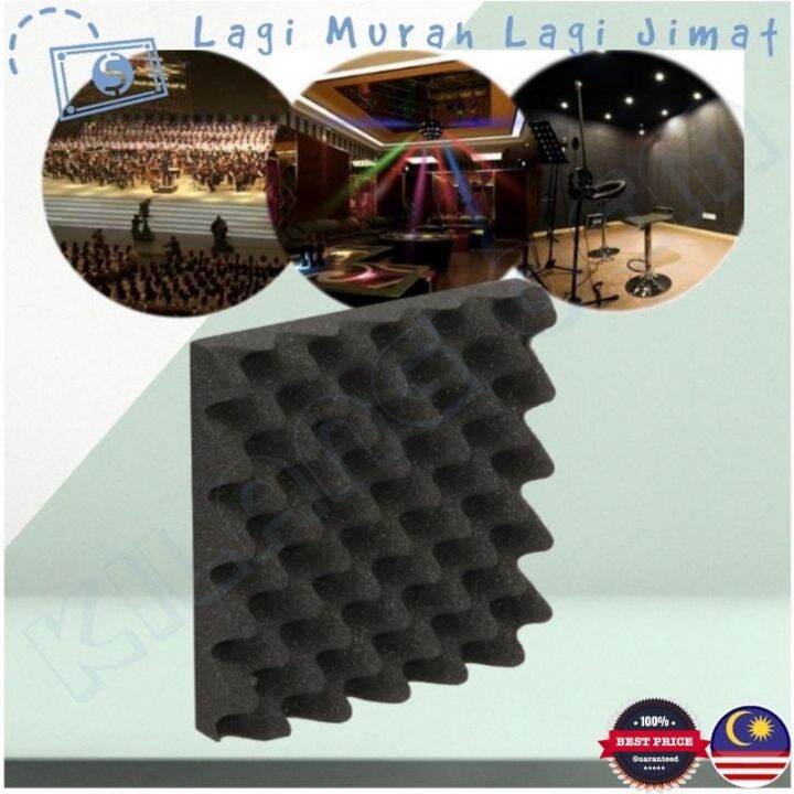 1pc x Sound Insulation Foam Egg Crate Dinding Studio Penebat Bunyi