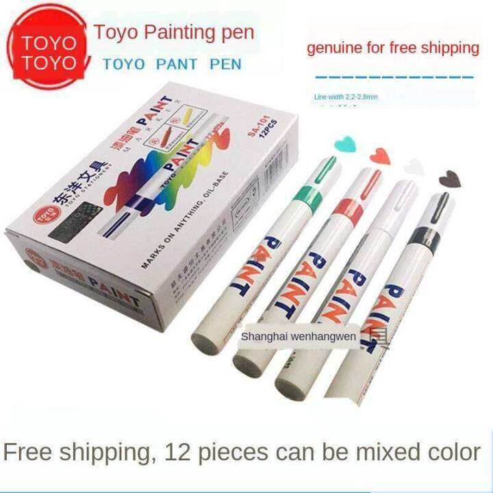 pen TOYO paint SA101 TOYO oily paint pen signin pen tire pen white