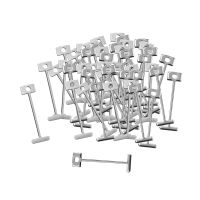 【CW】 50Pcs Replacement T Pins Clip Positioning Labor Saving Tile Leveling System