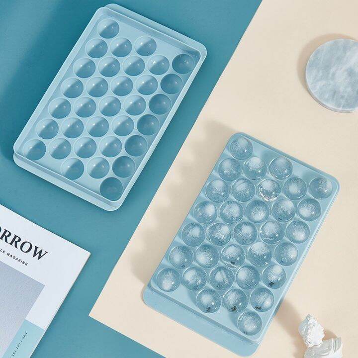 Homemade ice ball frozen ice cube mold refrigerator spherical ice