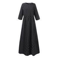 【Ladies shop】ยุโรป And2022New สูงแฟชั่นผู้หญิงครึ่งแขน Dot พิมพ์ CasualCorset Oversized5XL