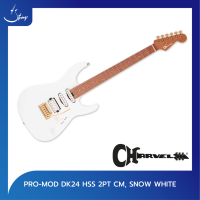 กีตาร์ Charvel Pro-Mod DK24 HSS 2PT CM, Snow White | Strings Shop