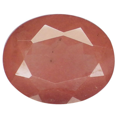พลอย ซันสโตน ธรรมชาติ แท้ ดิบ ( Unheated Natural Sunstone Feldspar ) หนัก 3.83 กะรัต