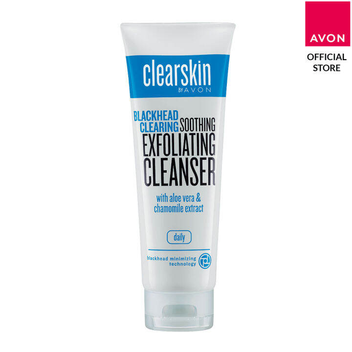 AVON Clearskin Blackhead Clearing Soothing Exfoliating Cleanser 1 Lazada