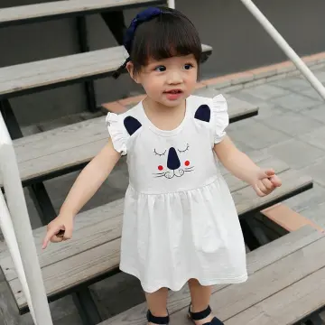 Baby Girls Dresses 4T 10Y 2022 Summer Thin Kids Sleeveless Clothes