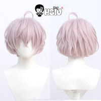 Tokyo Revengers Senju Kawaragi Cosplay Wig Tokyo Revengers Cosplay HSIU Grey-Pink Short Hair+Free wig Cap Tokyo Revengers wig