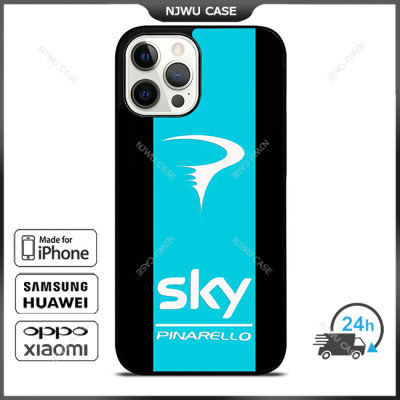 Pinarello Team Sky Bike Cycling Phone Case for iPhone 14 Pro Max / iPhone 13 Pro Max / iPhone 12 Pro Max / XS Max / Samsung Galaxy Note 10 Plus / S22 Ultra / S21 Plus Anti-fall Protective Case Cover