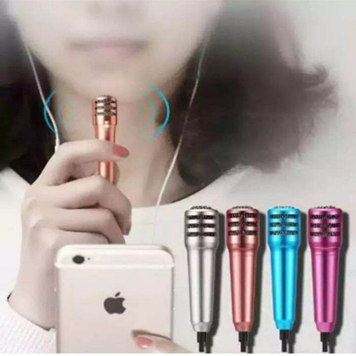 HEADSET SMULE 2IN1 MICROPHONE HANDSFREE SMULE + MICRPHONE MINI KAROKE