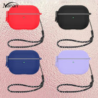 【New product】Earphone Protector Case Silicone Cover With Carabiner Compatible For Airpods Pro 2 2022 Headset Accessories