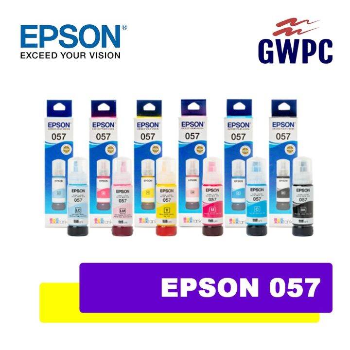 Epson 057 Genuine Ink bottle for L8050 L18050 Printer Lazada PH