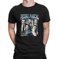 Men Vintage 90S Bootleg Style T Shirts Pedro Pascal Cotton Clothing Casual Short Sleeve Crewneck Tee Shirt Printing T-Shirt