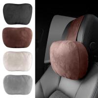 Car Headrest Pillow Universal Car Neck Pillows Both Side Pu Leather Pack Headrest For Head Pain Relief Backrest Safety Pillow