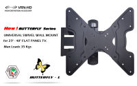 2022 New! Butterfly-L ขาแขวนทีวี 23 - 55 inch LED,LCD TV,Full Motion Single-Arm TV Wall Mount,Max VESA 400x400 mm.,Weight Capacity 35 Kg._2