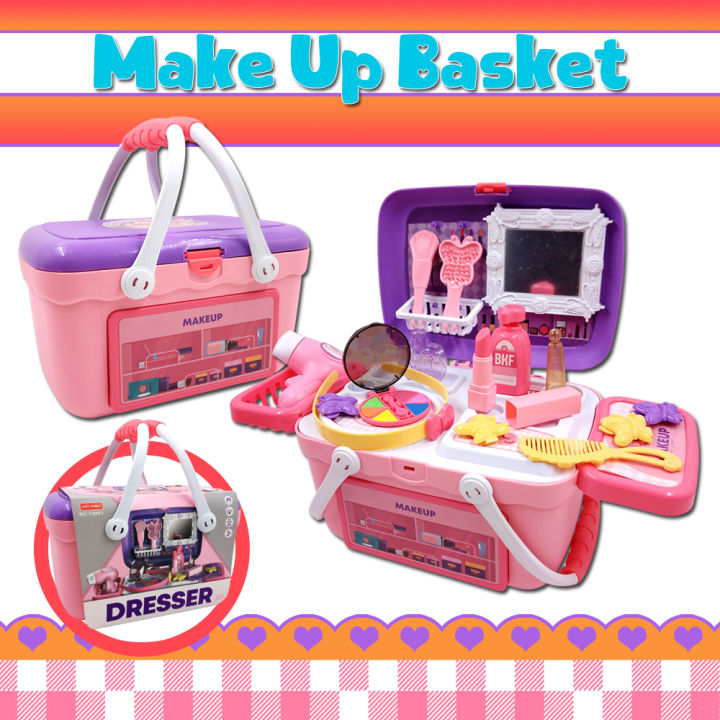 Children's play makeup store vanity