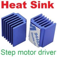 แผ่นระบายความร้อน TMC2208 LV8729 super large blue heat sink stepper motor drive heat sink