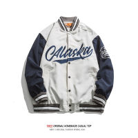 New American Tide Brand Baseball Uniform Male Fighting Porn Couple Loose Japanese Work Jacket Student Trend Casual