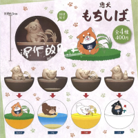 SK ญี่ปุ่น Gashapon รูปน่ารัก KawaiiCat ร้านเค้กอ้วนเส้นขยุกขยิก Shiba Inu บอล DogMiniature หุ่นอะนิเมะ Gachapon แคปซูลของเล่น