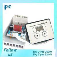 PO6222525เทอร์โมสตัทแบบแรงสูงเครื่องรักษาระดับแรงดันดิจิตัล AC 220V เครื่องควบคุมความเร็ว10000W 80A