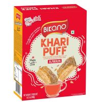 BIKANO-khari puff ajwain 200g อินเดีย ขนมอินเดีย อาหารอินเดีย india
