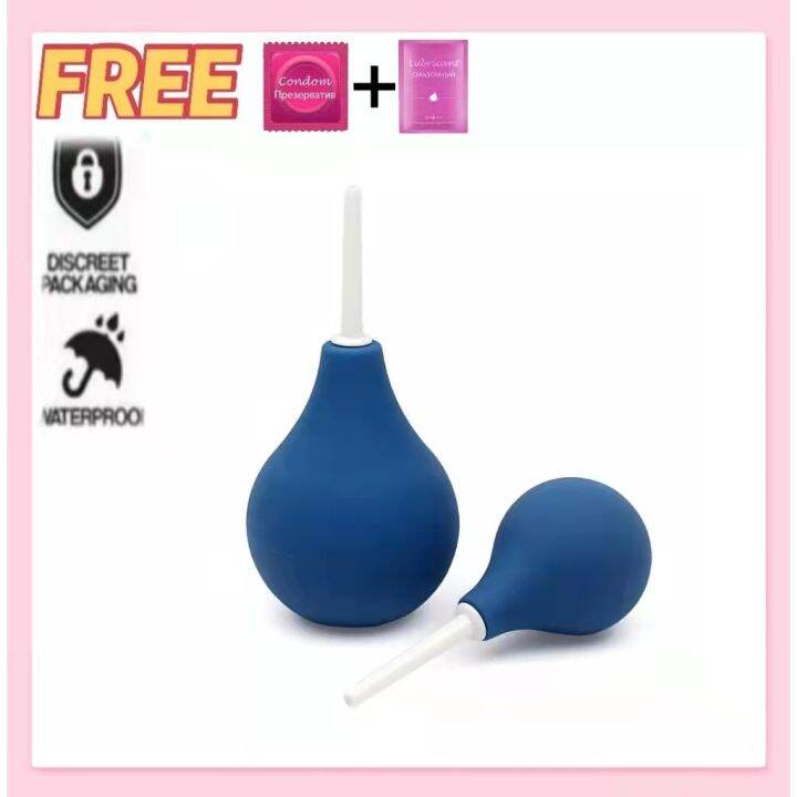 Syringe Vaginal Ball Enema Sprayer Anus Shower Douche Portable Syringe