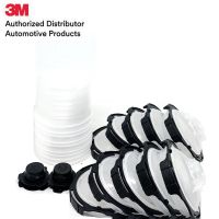 3M PPS 2.0 Spray Gun Cup, Lids and Liners Kit, 26114, ถ้วยนิ่มขนาดเล็ก 10ใบ, จุกปิด 4 ชิ้น Mini, 6 Ounces, 200-Micron Filter