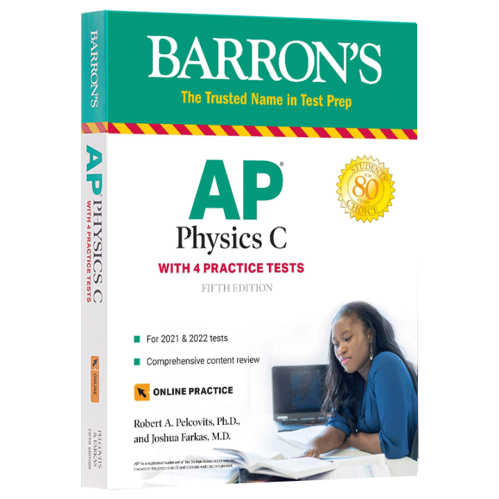 C　AP　book　Lazada　tests　in　Physics　practice　S　with　AP　C　original　barron'　English　test　Physics　Barron　PH
