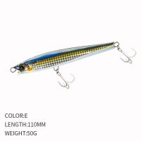 เหยื่อตกปลาดินสอญี่ปุ่น Lure11cm/50G เหยื่อตกปลาแบบจมเหยื่อล่อเหยื่อแบบแข็งปลอม3D เหยื่อล่อสำหรับตกปลาเหยื่อ LYE3824แม่น้ำ