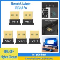 V5.1 USB Bluetooth 5.1 Adapter Handsfree Wireless Transmitter Receiver 2.4GHz Bluetooth-compatible 5.1 Receiver DC5V for Laptop