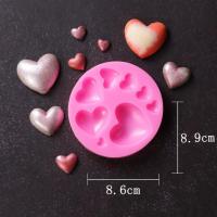 Heart Silicone แม่พิม์ซิลิโคน หัวใจ เหมาะกับการใช้ทำ ชอคโกแลต เค้ก ขนมปัง มูส เยลลี่ หรือเตรียมอาหาร ลายใหม่ แม่พิมพ์วุ้น พิมพ์ขนม พิมพ์ซิลิโคน พิมพ์ขนมชั้น