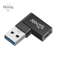 OPBWQH สากล พิมพ์ C หญิง แฟลชไดร์ฟ ตัวแปลงข้อมูล USB 3.0 ชาย แบบพกพา อลูมิเนียม อะแดปเตอร์ OTG ตัวแปลง USB 3.0 ตัวเชื่อมต่อ OTG ปลั๊กชาร์จ