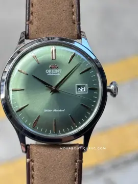 Orient bambino best sale green dial