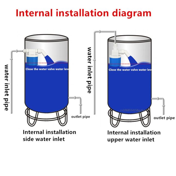 jing-ying-หอควบคุมระดับน้ำอัตโนมัติลอยติดตั้งภายในถัง1-2-quot-3-4-quot-1-quot-installati