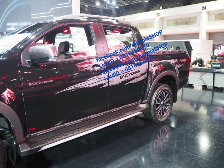 สติ๊กเกอร์งานตัดคอม-ลายข้างรถ-isuzu-dmax-v-cross-sticker-ติดรถ-แต่งรถ-อีซูซุ-vcross-สติกเกอร์-สติกเกอ-สวย-งานดี-หายาก-ติดข้างรถ-ติดประตูรถ-ติดประตู